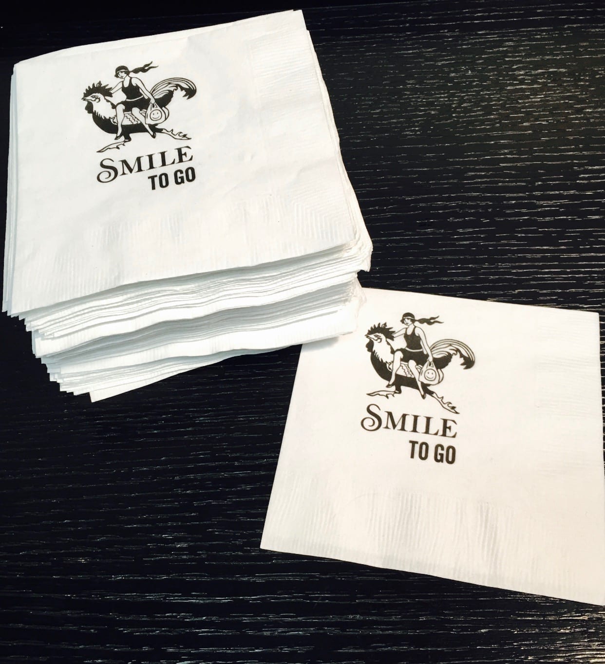 About us napkins only