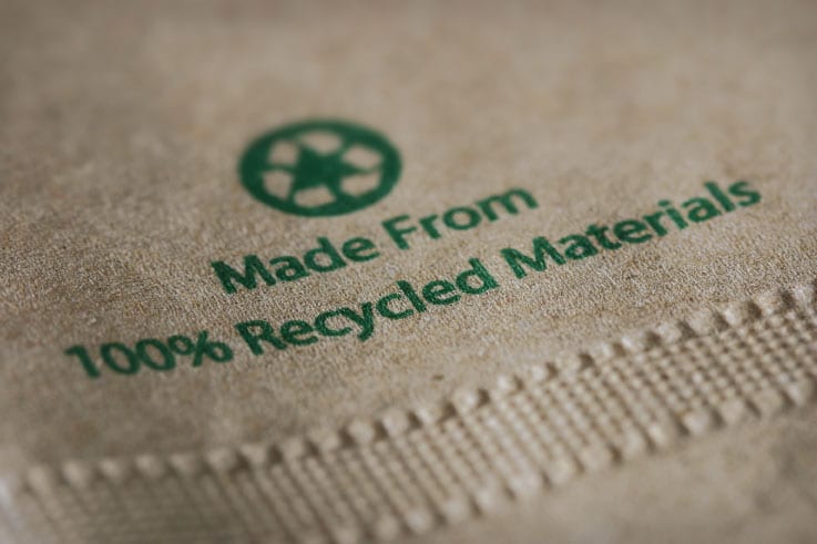 Made from 100% Recycled Materials